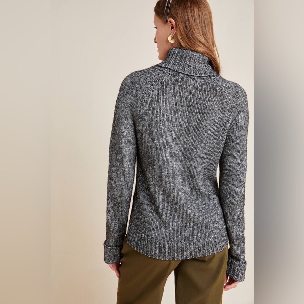Anthropologie Coretta Shine Turtleneck Sweater - Picture 3 of 16